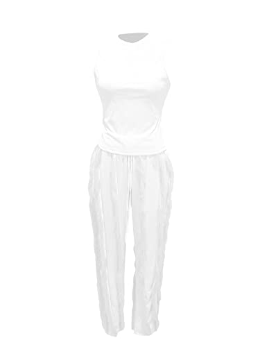 Image of Vakkest Women's 2 Piece Outfits Track Suits Lips Print Short Sleeve T Shirt Workout Plus Size Jumpsuit Shorts Activewear