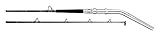 Daiwa TANACOM DENDOH Style RODS, Section...