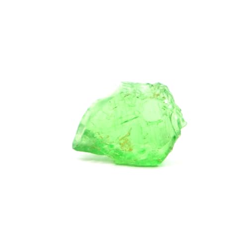 Grenat tsavorite vert de Tanzanie 0.86 cts minéral de collection et pierre brute pour bijou