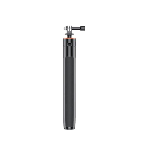 Vlogging Accessory, Cámara de acción de 1,4 m, trípode/Palo Selfie, Soporte for transmisión en Vivo Vlog, Compatible con cámaras GoPro/DJI/Insta360,Stable Video