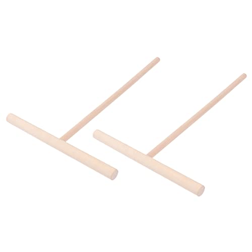 PRETYZOOM 2piezas Distribuidor De Masa De Madera Para Crepes Herramienta Para Cocina Esparcidor Uniforme Para Tortillas y Panqueques Seguro y Fácil