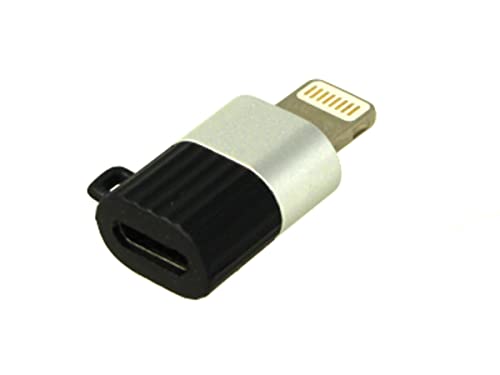 Adaptateur Convertisseur De Port USB-A, USB Type C, Micro USB, iOS, Femme-Mâle, Mâle-Femelle (Micro USB to Lightning)