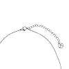 AMORINO Collana Donna Punto Luce In Acciaio Inossidabile (Argento) #4