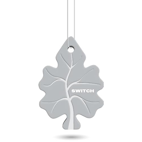 Image of SWITCH Car Air Freshener + Screen Cleaning Cloth Combo | New Car Scent | Luxury Hanging Perfume | Long Lasting Aroma | Refreshing Smell | Car Accessories Interior (Pack of 1)