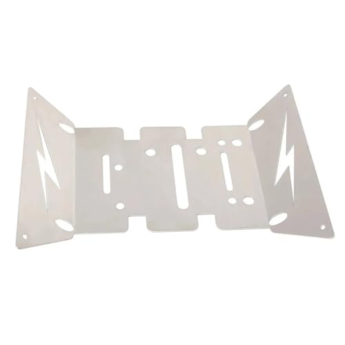 Plaque protection centrale pour rouler sur rochers avec Axial AXP8 Gilamon 1/8