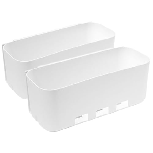 MOLUCKFU Organizador de Pared Adhesivo para Cocina y Baño 2 Piezas Estante Extraíble sin Taladro Almacenamiento bajo Fregadero Soporte Compacto para Armario y Espacio Reducido