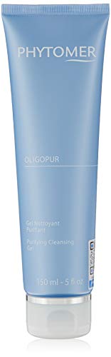 Phytomer Oligopur Purifying Cleansing Gel | Skin Balancing, Oil Absorbing Face Cleanser | Energizing Face Wash Prevents Dull Skin Tone | Safe, Natural Ingredients | Sustainable & Eco-Friendly | 150Ml #TOP9