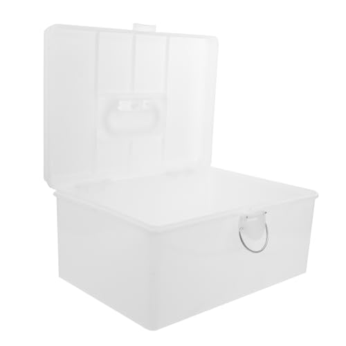 Boîte de rangement plastique anti-poussière Toddmomy grand volume sécurisé pour jeux