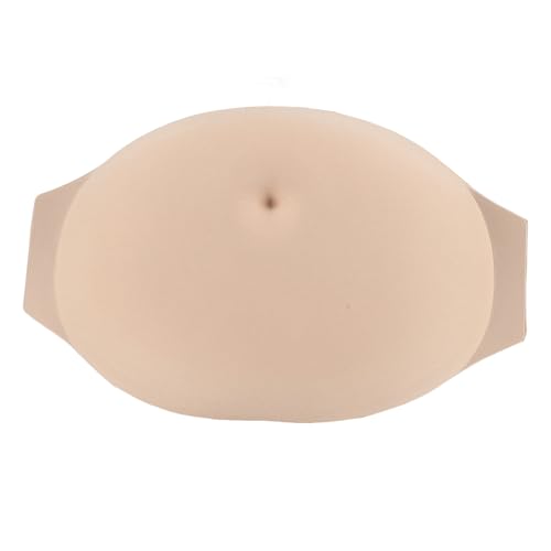 SENECESLI Gros Ventre de Père Noël, Faux Ventre de Femme Enceinte, Ventre de Bière du Père Noël, éponge Légère et Douce et Respirante, Faux Ventre de...