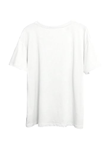 SweatyRocks Women's Lemon Fruit Print Graphic Tees Crew Neck Short Sleeve Casual T Shirt Summer Tops2