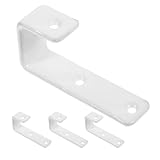 KOCKSHION Metall Leiterhaken 4 Stück Rostfrei 25mm Innenmaß für Werkstatt und Etagenbetten Praktisch und Robust