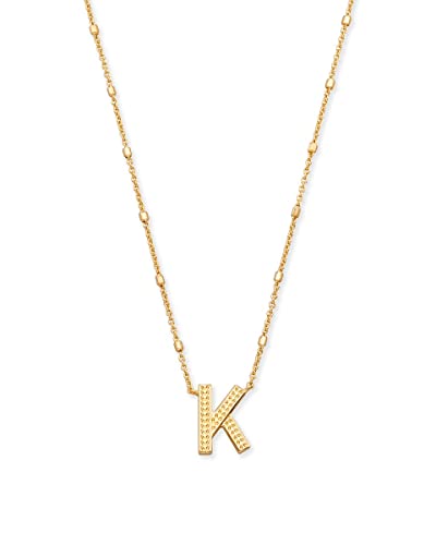 Kendra Scott Letters A-Z Pendant Necklace for Women, Fashion Jewe...