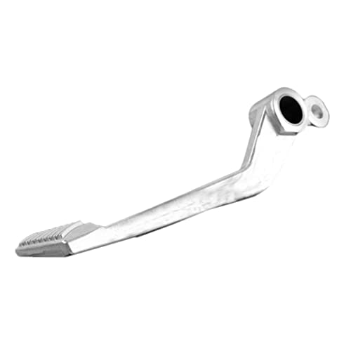 Pedal de freio traseiro de alumínio #N/A para CBR600RR F5 07-12 Prata