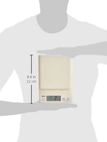Tanita Kd-320 Digital Kitchen Scale 3Kg-Cream #TOP6