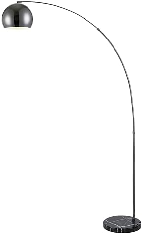 Major-Q Large 79" H Modern Standing Adjustable Floor Lamp with Me...