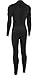 Nyord Mens Furno 3/2mm Back Zip GBS Wetsuit FBM32001 - Black - S