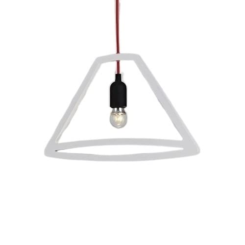 Plafonnier en métal blanc ajustement simple pour éclairage cuisine