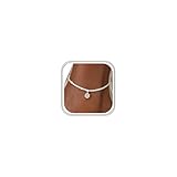 Maynor Birthstone Anklet for Women 925 Sterling Silver Anklet Bracelets with CZ Pendant in 12 Colours, Personalised Waterproof Jewellery Adjustable Birthday Gift for Women & Girls