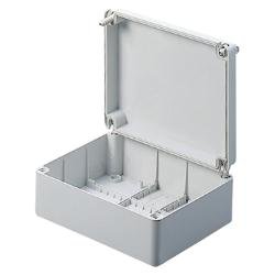 Boîtier boîtier mural Gewiss Gw44407 vide gris pour jonction électrique 190x140