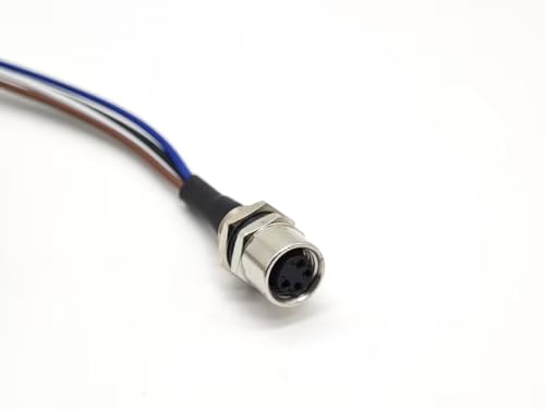 Elecbee Conector M8 de 4 Pines Hembra Impermeable miniatura 2