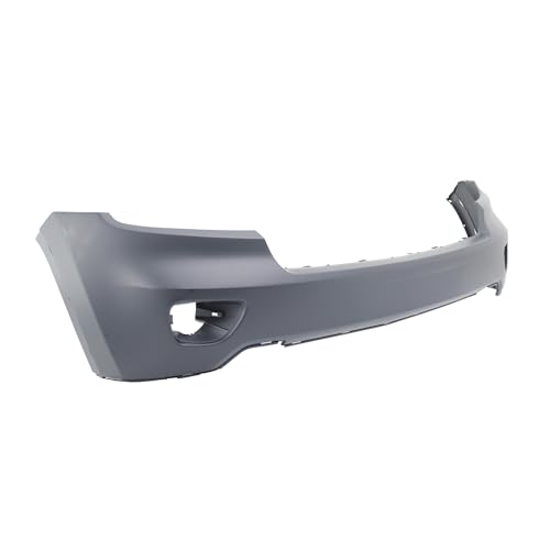 Image of Compatible with Jeep Grand Cherokee 2011-2013 Front Bumper Cover | Primed, With Fog Light Holes, SRT, Ready to Paint, OEM 68078268AB, CH1000979