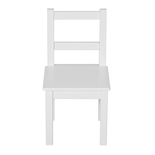 Utex Child's Wooden Chair Pair For Play Or Activity, Set Of 2, White … #TOP5