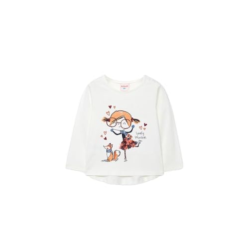 boboli Knit Long Sleeve T-Shirt 6 Years White