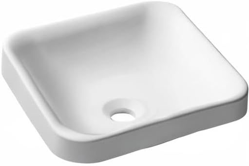Miniatura 9 de Kraus KSR-9MW Natura - Lavabo para baño, color blanco mate