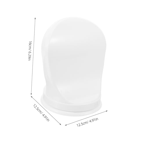Apoyo para pie para ducha montado en pared blanco miniatura 2