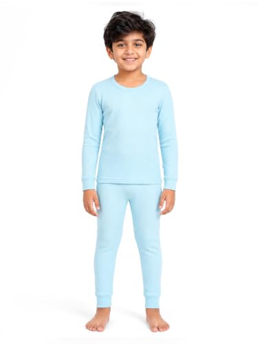 Image of mackly Kids Thermal Set for Boys, Cotton Full Sleeve Winter Wear | 1 Pack