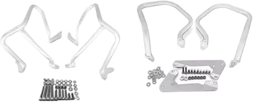 Crash bars R1250RT protection haut de gamme en acier robuste chromé