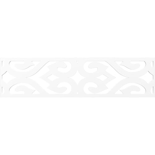 47"W x 12"H x 3/8"T Keene Fretwork Moulding, Architectural Grade PVC