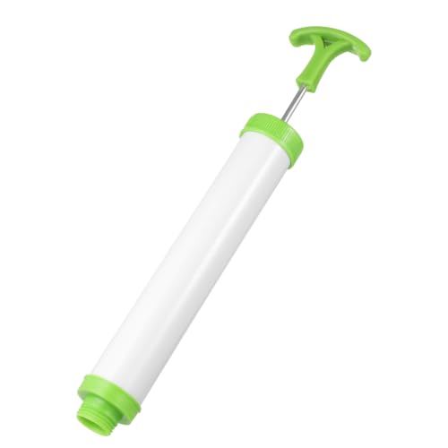 Pompe à vide manuelle pratique en plastique dur Aspiration de l'air pour sous vide Pompe à main compacte avec convient pour les sacs de rangement sous vide spéciaux, évacuation de l'air