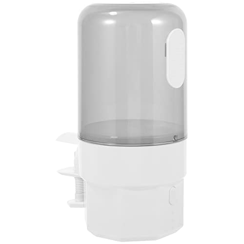 Toddmomy Automatic Fish Feeder with Timer Feeding Tool for Fish Tanks Settings Durable Design Transparent Body for Easy Monitoring for Koi and Goldfish Care