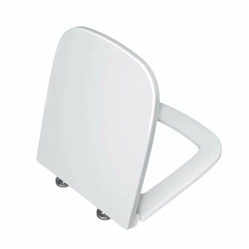 Vitra - S20 repuesto de asiento de WC, asiento de inodoro con bisagras de cierre suave 77–003–009, color blanco.