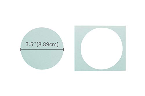 Bira Craft 3.5 inch Circle Lever Action Extra Large Craft Punch for Crafting Scrapbooking