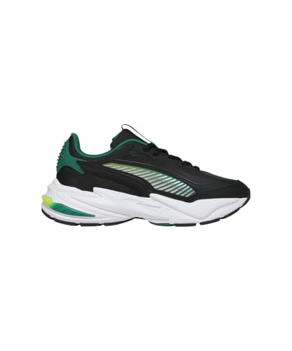 Image of PUMA | Aston Martin F1 Surge Sneakers | Black-Green Lux | 8UK