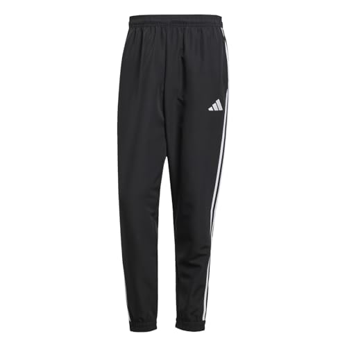 adidas Tiro 25 Essentials Herren-Trainingshose, gewebt, schwarz / weiß, L