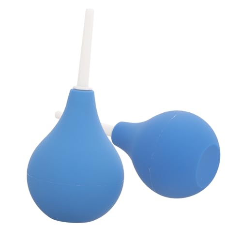 SOIMISS 2pièces Poire De Nettoyage Auriculaire à Succion Outil De Lavage Des Oreilles Manuel Embout De Nettoyage Des Oreilles Pour Aspiration Eau Et Cérumen