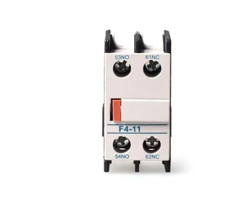Contactor de CA CJX2 LC1 bloque de contactos auxiliares F4-20 2NO interruptor 2 polos