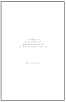 365 Ways To Problem Solve And Stay Motivated As A Freelance Creative B0CWQ4KHLH Book Cover