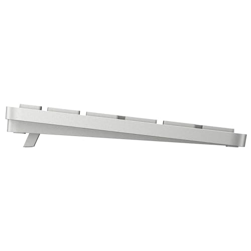 HP 970 Programmable Wireless Keyboard (Silver) - Bluetooth & 2.4 GHz Wireless Multi-Device Connectivity - USB-C Rechargeable Battery - 24 Programmable Keys - Works with Windows & MacOS (3Z729AA#ABA) by HP - Image 8
