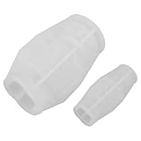 Moules casse-noisettes robustes et réutilisables en silicone : ces moules en résine de silicone offrent une et des performances de moulage optimales, parfaits pour une utilisation répétée avec des moules à bougies diy, des accessoires de fabrication de bougies et des moules à bougies chauffe-plat de noël