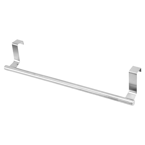 porte-serviette en acier inoxydable sans forage, anti-rouille pour porte et armoire