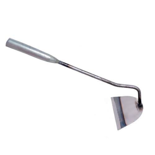 Mipcase 1 Pc Piccone con Manico in Ferro Mini Forniture Rastrello rissa Kit Giardinaggio Kit da Giardinaggio attrezzo per zappare Il Giardino da diserbo Acciaio Inossidabile Silver