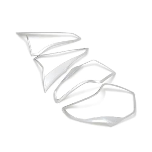 Protector luz trasera evita arañazos en faros de Toyota RAV4 cubierta cromada embellecedora