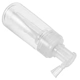 Gogogmee Envase para Champú Seco y Polvo Botella Nebulizadora Plástica Transparente, Diseño Resistente y Boquilla Especial para Distribución Precisa en Peluquerías y Cuidado Personal