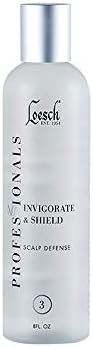 8 oz Loesch Professional Invigorate & Shield Scalp Defense, to protect hair follicles and promote natural hair growth, by preventing normal daily sebum production from harming hair follicles.