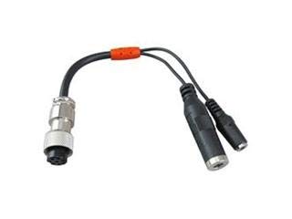 HeiL AD-1-K4 AD1K4 Original Sound 4-Pin Kenwood Round with Mono 1/4 inch Female Jack for PTT Headset Boom-Microphone Adapter Cable