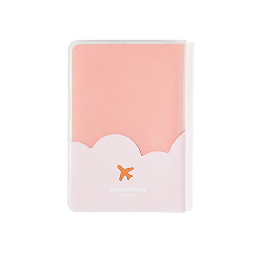 Kakao Friends Official- Little Friends Clear Passport Cover (Apeach) #TOP1